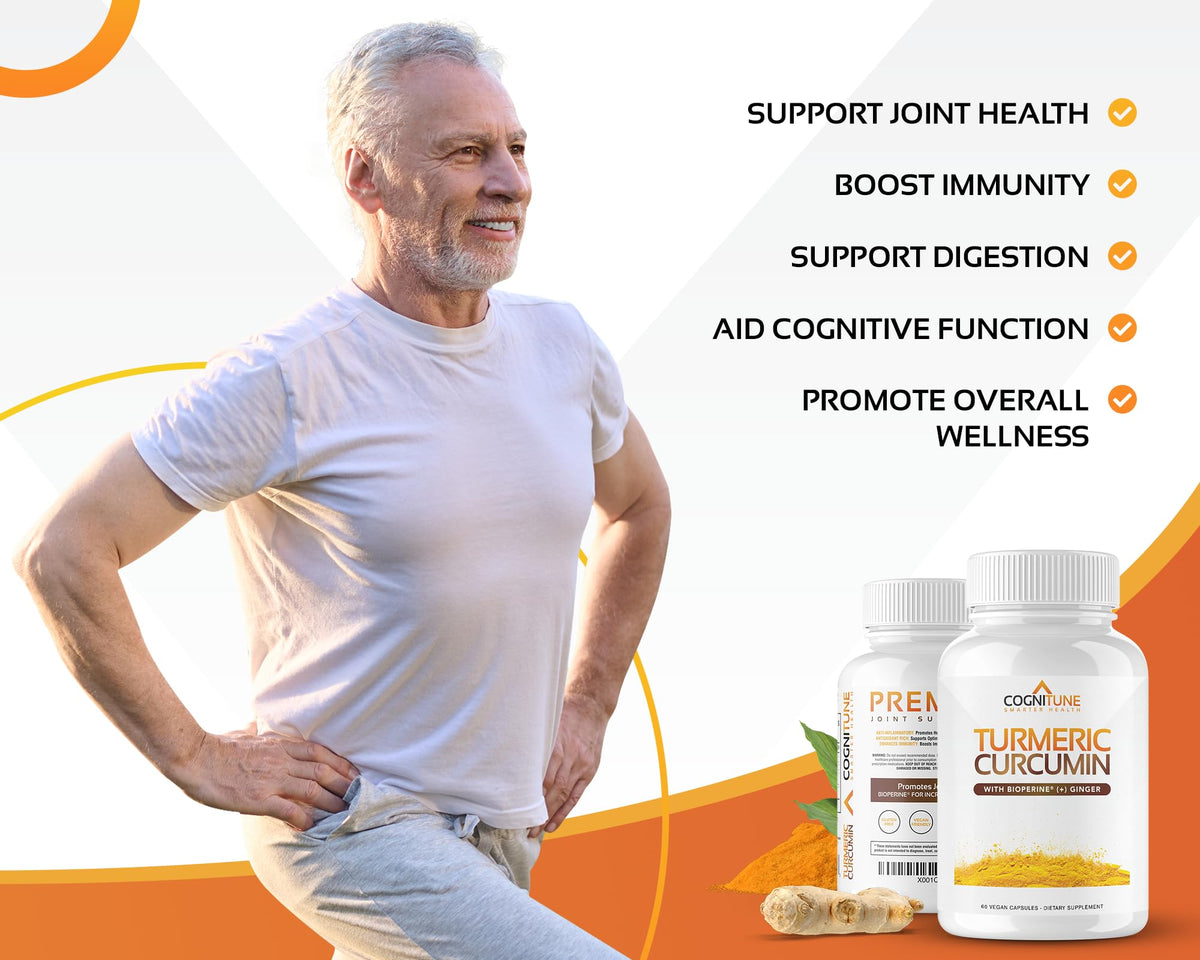 CogniTune Curcuma Gingembre capsules en utilisation quotidienne