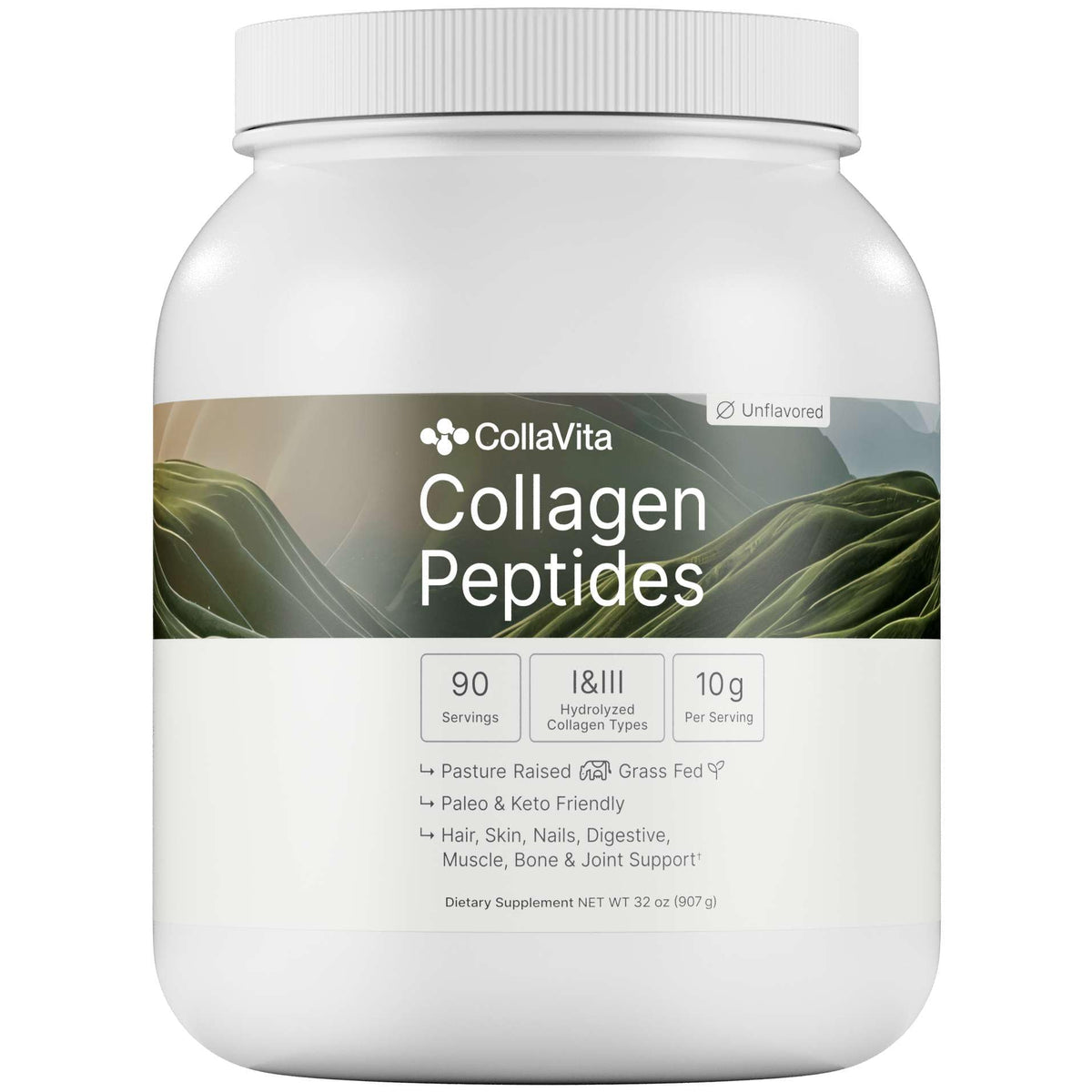 Colla Vita Poudre de Collagène Hydrolysé 1111g vue de face