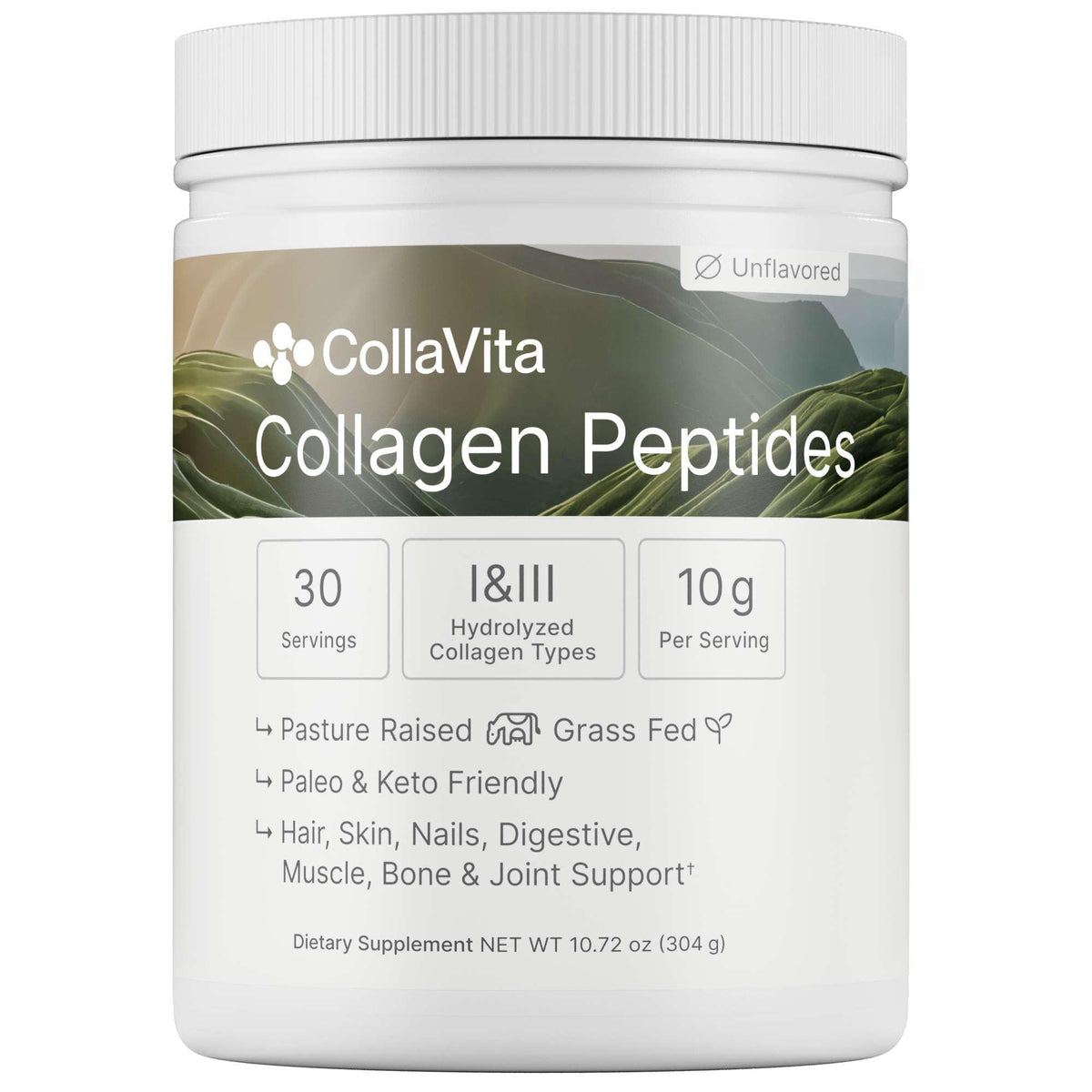 Colla Vita Poudre de Collagène Hydrolysé 390g vue de face