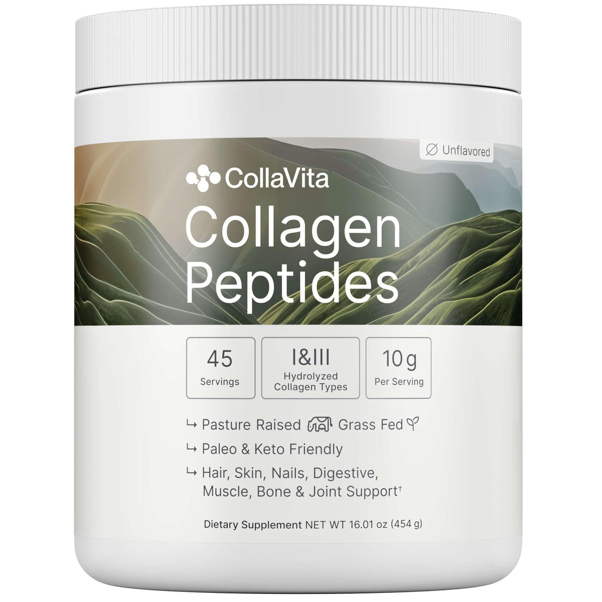 Colla Vita Poudre de Collagène Hydrolysé 590g vue de face