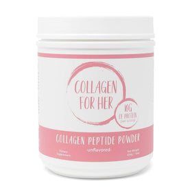 Collagen For Her Collagène Hydrolysé 572g vue avant avec étiquette