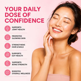 Collagen For Her Multi-Collagène 90 Capsules en position verticale