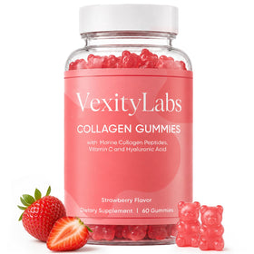 Collagen Gummies INDITROP 60 gummies avec packaging vu de face