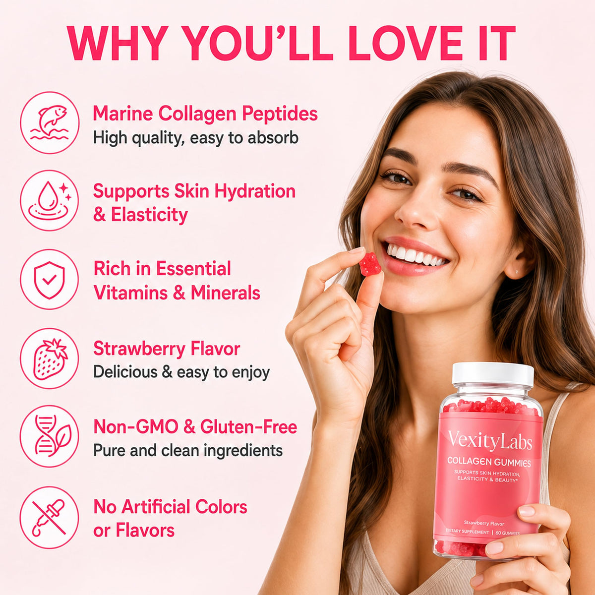 Collagen Gummies INDITROP dans un cadre de vie sain