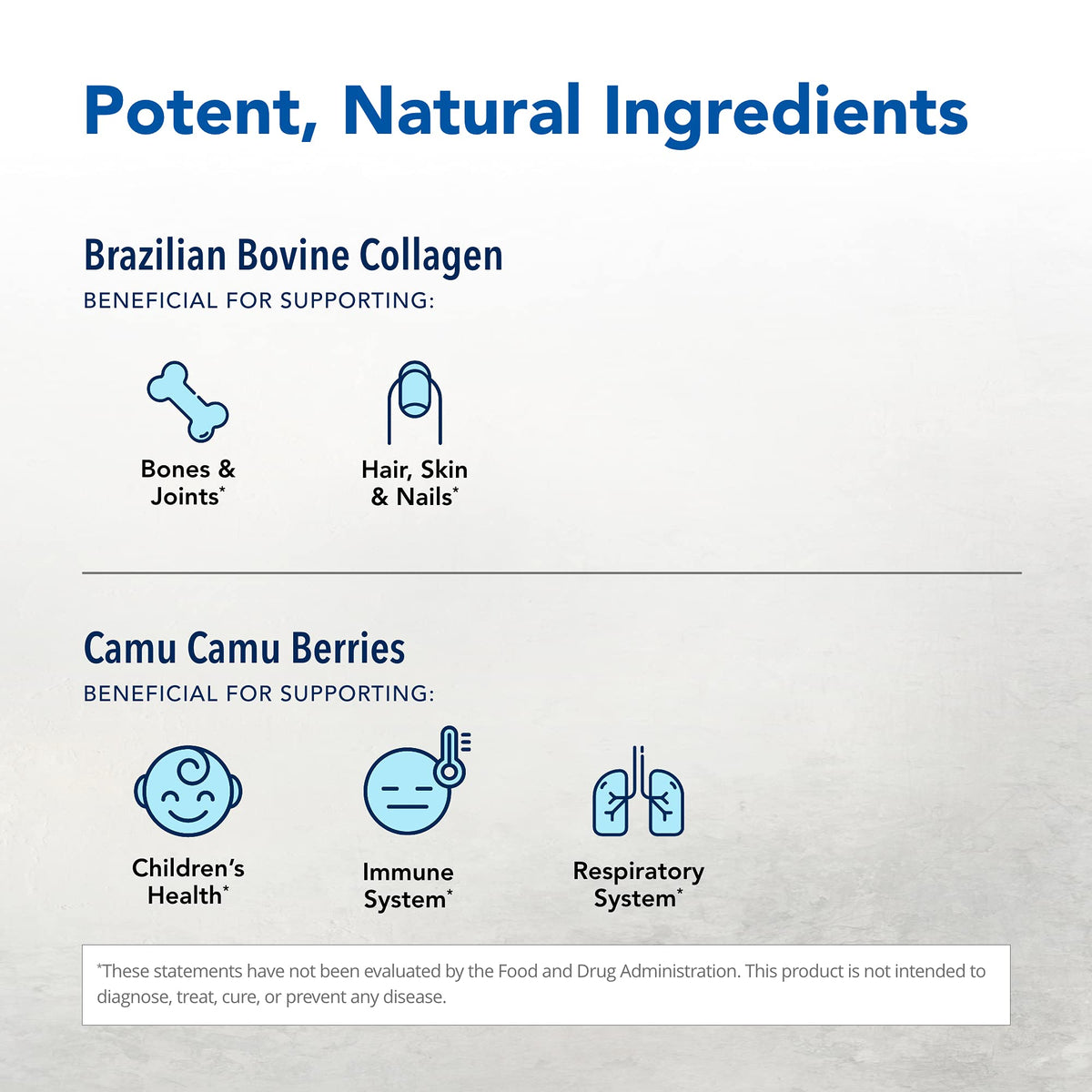 Collagen Power-Plus 90 capsules, présentation sur un fond neutre