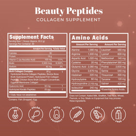 Collagen Project Poudre de Collagène 6-en-1 721g vue arrière