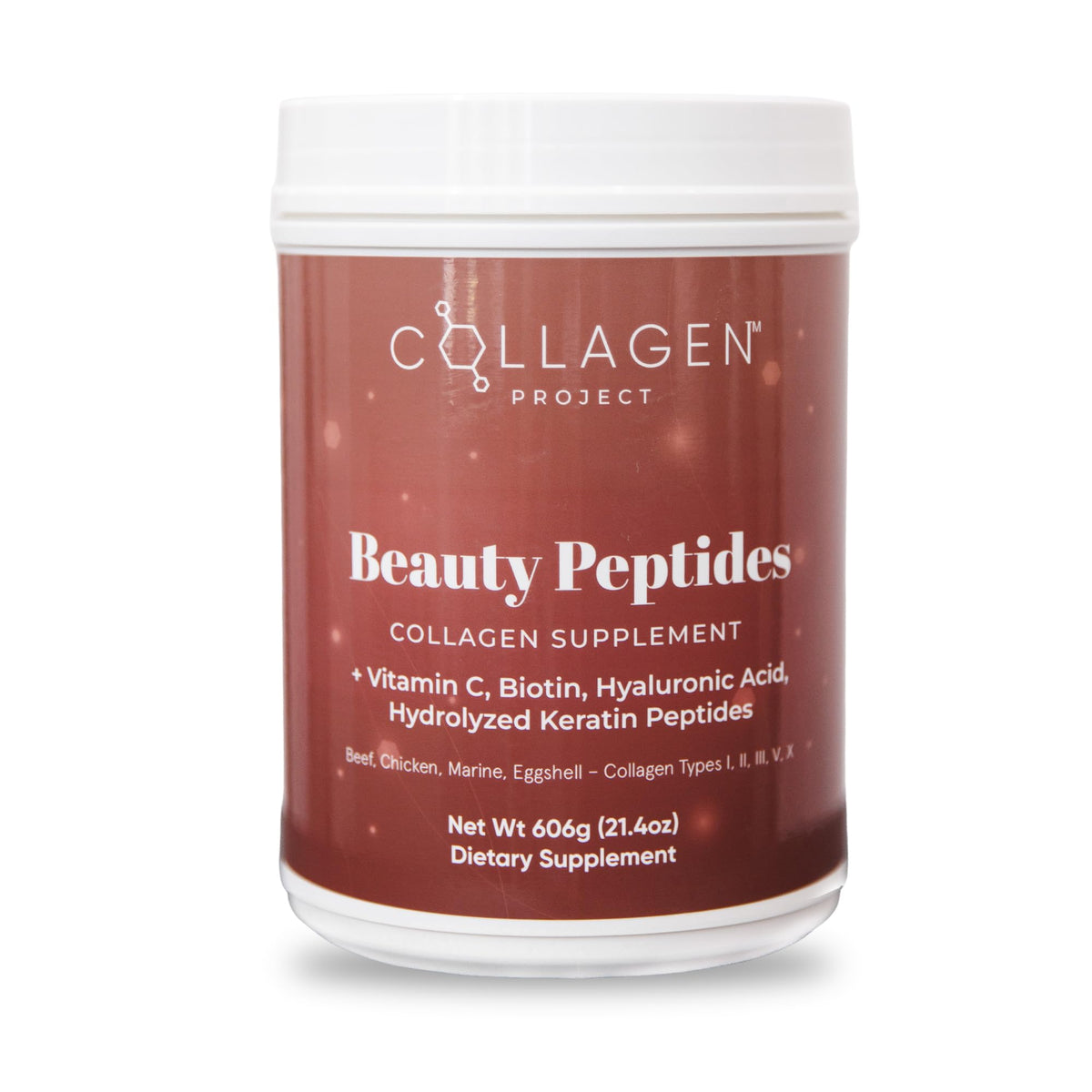 Collagen Project Poudre de Collagène 6-en-1 721g vue avant