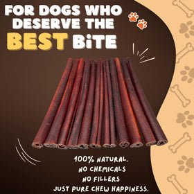 Collagen Stick Woofley's 12 pouces en gros plan