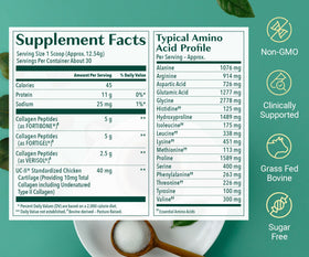 Collagène ALGAECAL Peptides 1080g avec ingrédients naturels