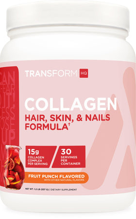 Collagène Beauté Saveur Fruit Punch conteneur avant