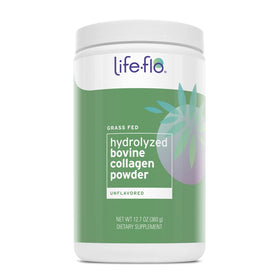 Collagène bovin hydrolysé LIFE-FLO 6000 mg en poudre, emballage avant