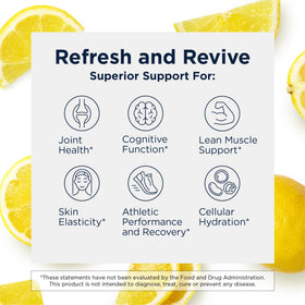 Collagène, créatine et électrolytes dans un sachet Designs for Health