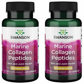 Collagène de poisson hydrolysé Swanson 400 mg - emballage avant