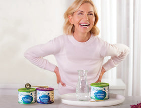 Collagène FORTIBONE® ReGenos en mélange avec un smoothie