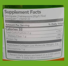 Collagène hydrolysé Sheló NABEL en préparation avec eau