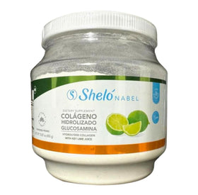 Collagène hydrolysé Sheló NABEL saveur citron vert 531g vue avant