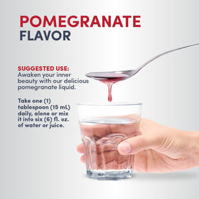 Collagène liquide NeoCell à côté d'un verre d'eau