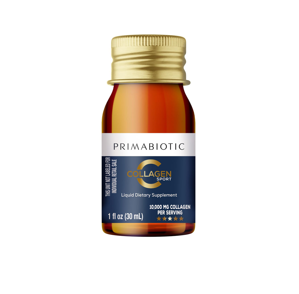 Collagène liquide PRIMABIOTIC sur un fond clair