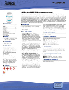 Collagène MB 660 g, détail de la poudre de collagène