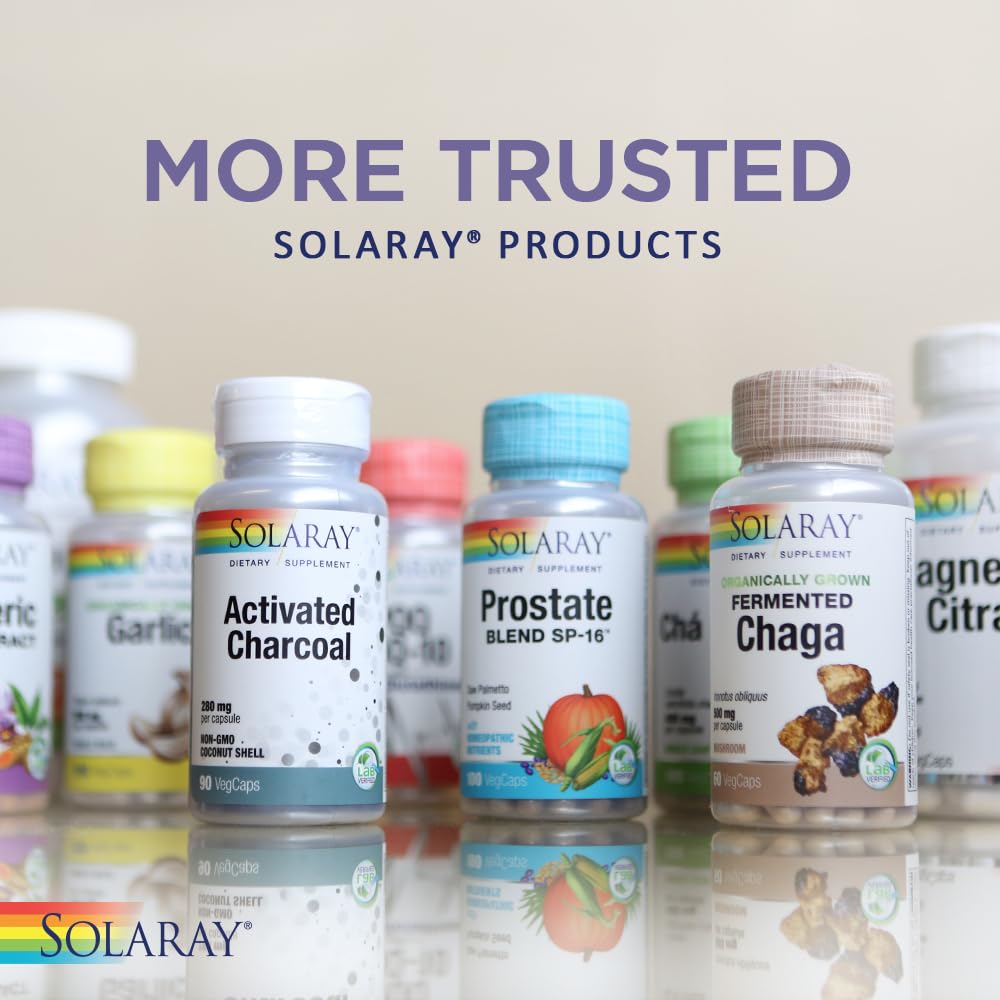 Collagène osseux complet SOLARAY, flacon ouvert montrant les capsules