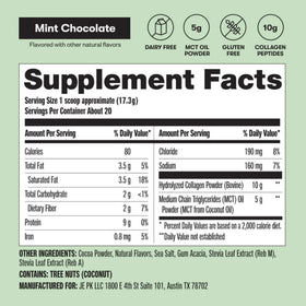 Collagène Perfect Keto en utilisation dans un smoothie