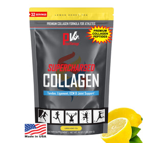 Collagène superchargé PhysiVantage 499g saveur citron miel vue de face