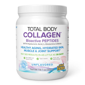 Collagène Total Corps Natural Factors 500 g poudre non aromatisée vue de face