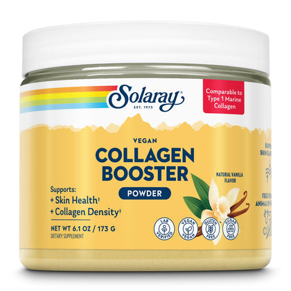 Collagène Végétal SOLARAY 240g vue de face