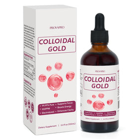 Colloïdal d'or 100ppm 24K Pur 4 oz de provspro, vue avant