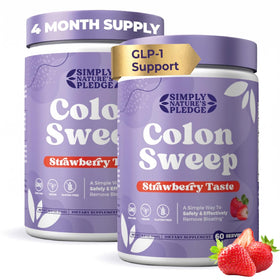 COLON SWEEP Poudre de Psyllium saveur fraise, paquet avant