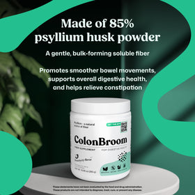 ColonBroom Poudre de Psyllium Fraise 358g - ingrédients
