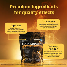ColonBroom Poudre de Psyllium Premium Saveur Fraise 90 Portions en préparation dans un verre
