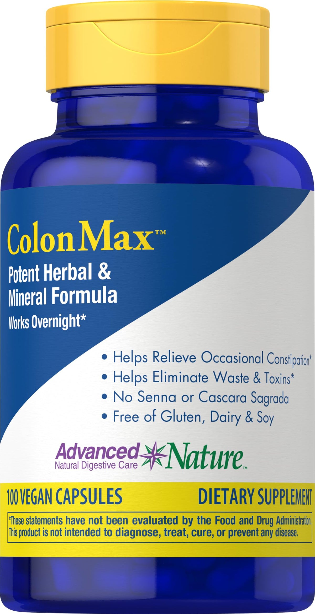 ColonMax Advanced Nature 100 capsules végétales en boîte