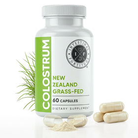 Colostrum 500 mg Intestinal Fortitude capsules devant l'emballage