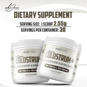 Colostrum+ Alex Jones Naturals 132g avec cuillère doseuse