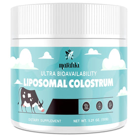 Colostrum bovin liposomal Marafiki en poudre 200g, vue avant
