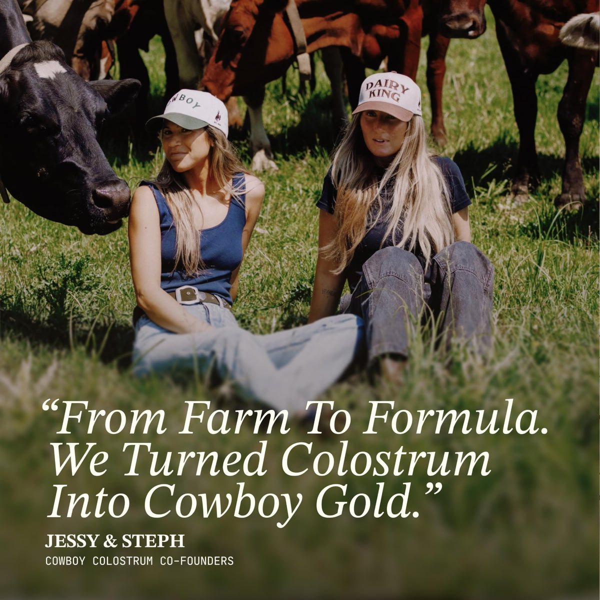 Colostrum COWBOY COLOSTRUM avec smoothie