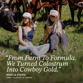 Colostrum COWBOY COLOSTRUM avec smoothie
