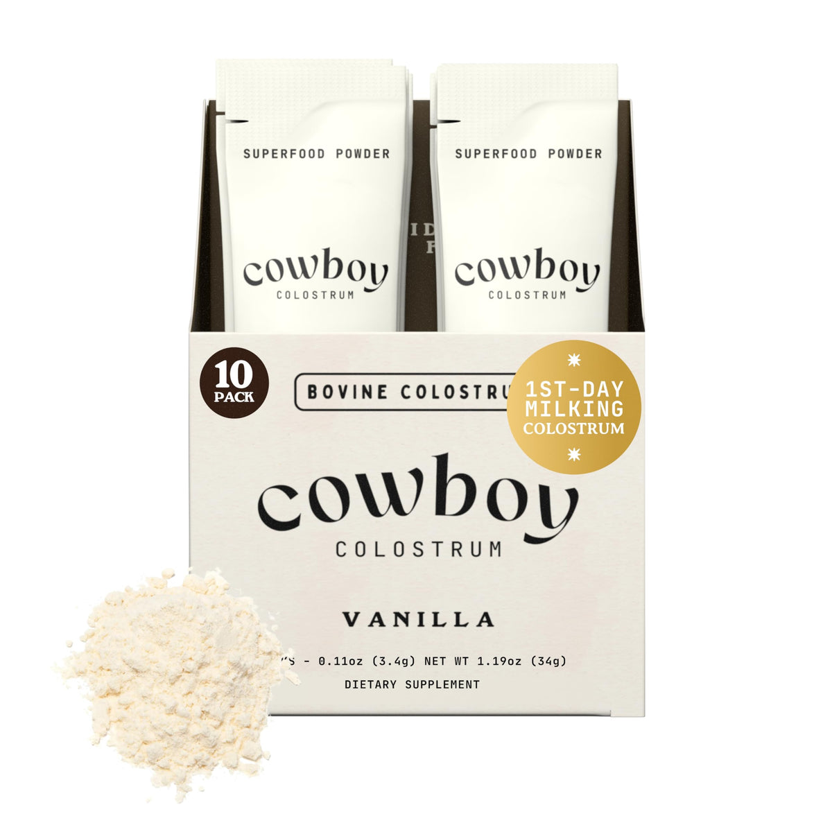 Colostrum COWBOY COLOSTRUM en sachets individuels