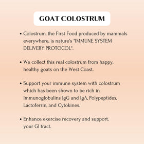 Colostrum de chèvre Mt. Capra 1000 mg 50g avec cuillère doseuse
