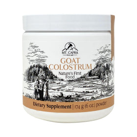 Colostrum de chèvre Mt. Capra en poudre, emballage avant