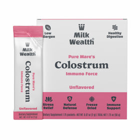 Colostrum de jument Milk Wealth 50g en sachets de 2g