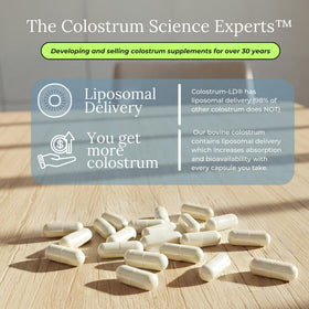 Colostrum-LD Capsules Liposomales 240 unités avec étiquette
