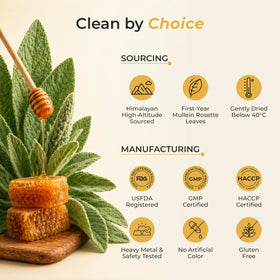 Comparaison de bâtonnets de miel de mullein TRUSTED RITUALS avec d'autres produits