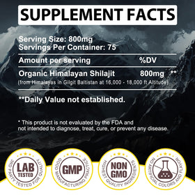 Comparaison de la résine de Shilajit avec d'autres minéraux