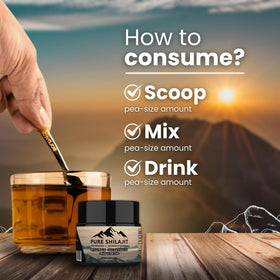 Comparaison de la résine de Shilajit Himalayen avec d'autres compléments