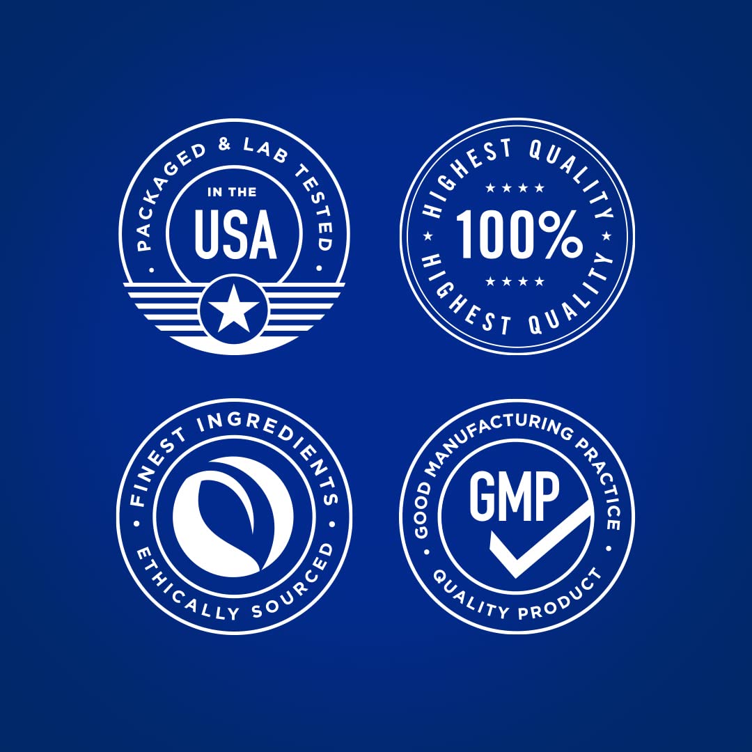 Comparaison de la taille des capsules de Piping Rock Glucosamine Chondroitin MSM