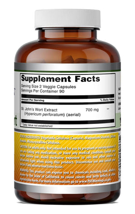 Comparaison des capsules de millepertuis Amazing Nutrition avec d'autres compléments