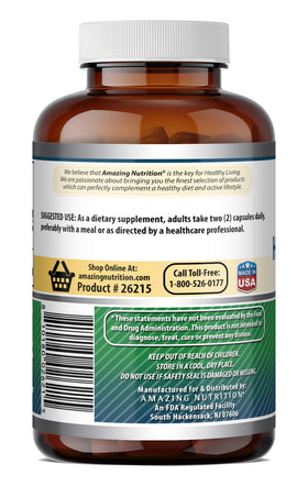 Complément alimentaire Amazing Nutrition Acide Hyaluronique avec des ingrédients naturels