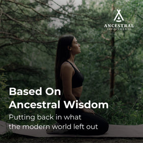 Complément alimentaire Ancestral Supplements Cérébral avec capsules à côté